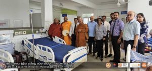 Equipment handover at Mahiyanganya Regional Hospital
